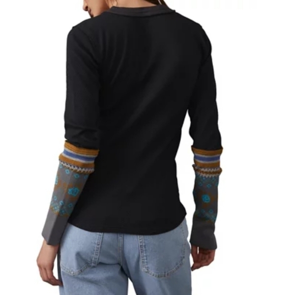 Free People Mikah Layering Cuff in Black Combo•S - Picture 5 of 13